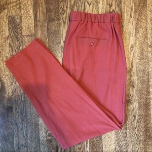 NWT & Other Stories Rust Orange Tapered Leg Pant